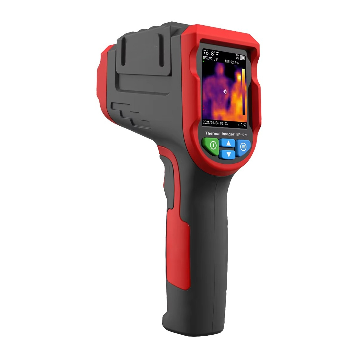 Nf 521 Thermal Imaging Camera - Kamera termowizyjna NF-521 łączy obraz widzialny