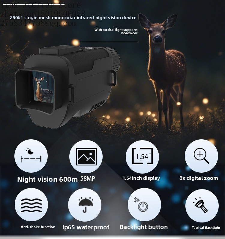 Z9001 Luneta termowizyjna, mon – Thermal Scope Night Vision Monocular recenzja i cena
